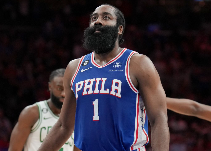  哈登连续五场30+10，快船冲击前八有望  